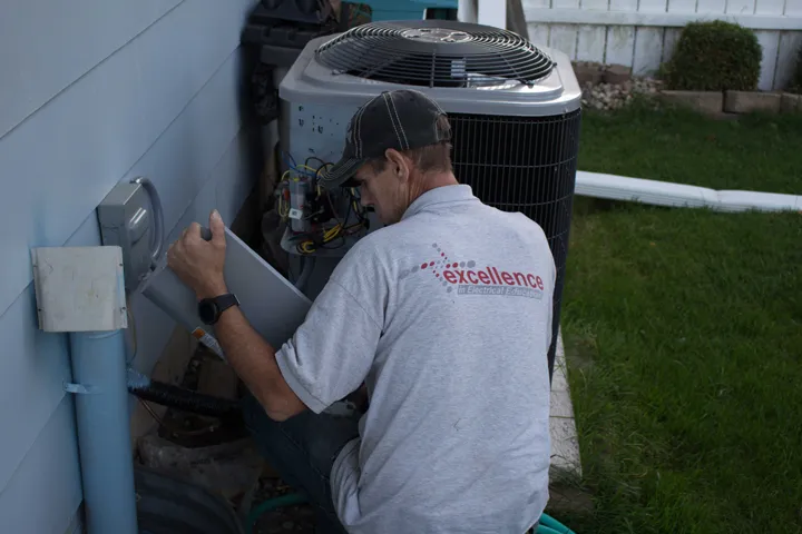 Inspecting an Air Conditioner